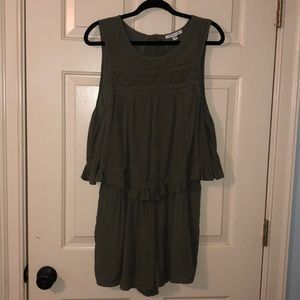green romper NWT